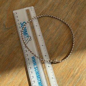 Pandora Silver Braided Bracelet